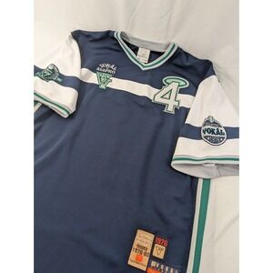 Jersey  Vokal Shirt Mens 2XL Heavy Embroidered Nelly Rap #4 Y2K All.Pro 1976